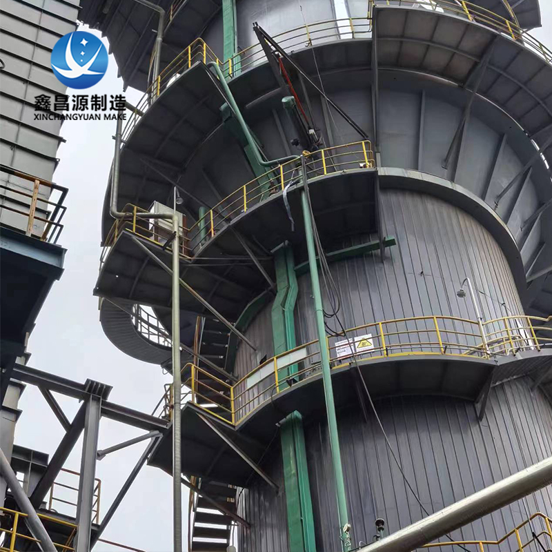 江蘇沭陽電池廠濕電除塵器施工